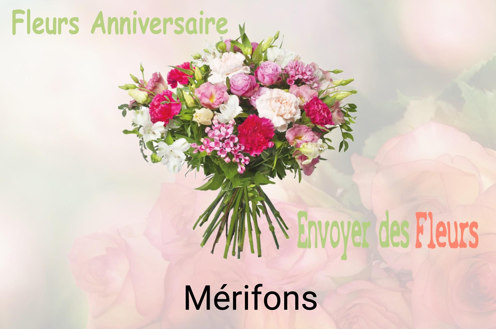 Bouquet de fleurs d’anniversaire livré à Mérifons