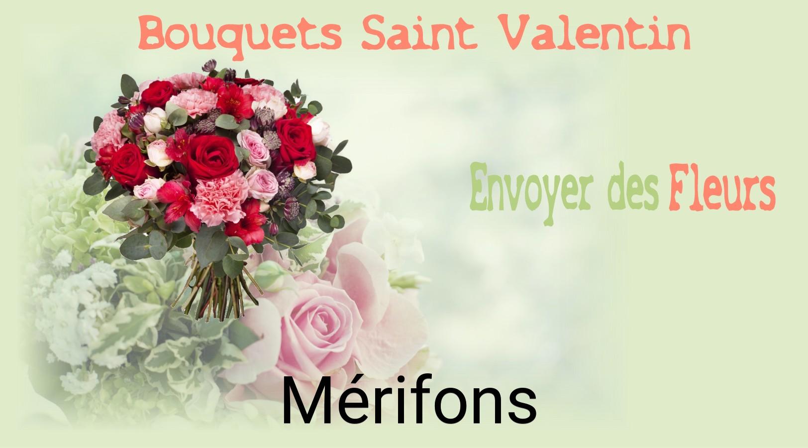 Roses de Saint-Valentin livrées à Mérifons